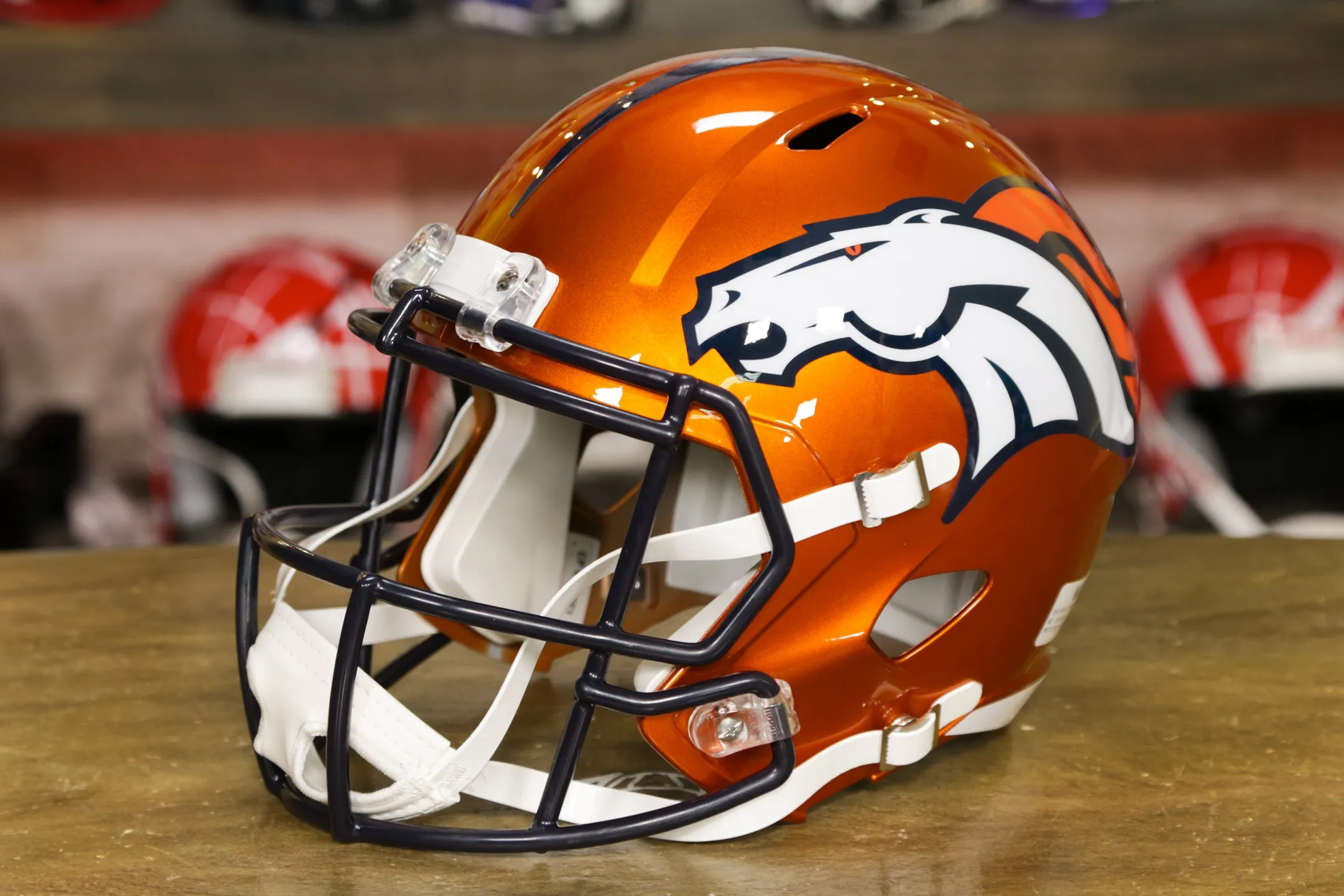 Denver Broncos Riddell Speed Replica Helmet - Flash