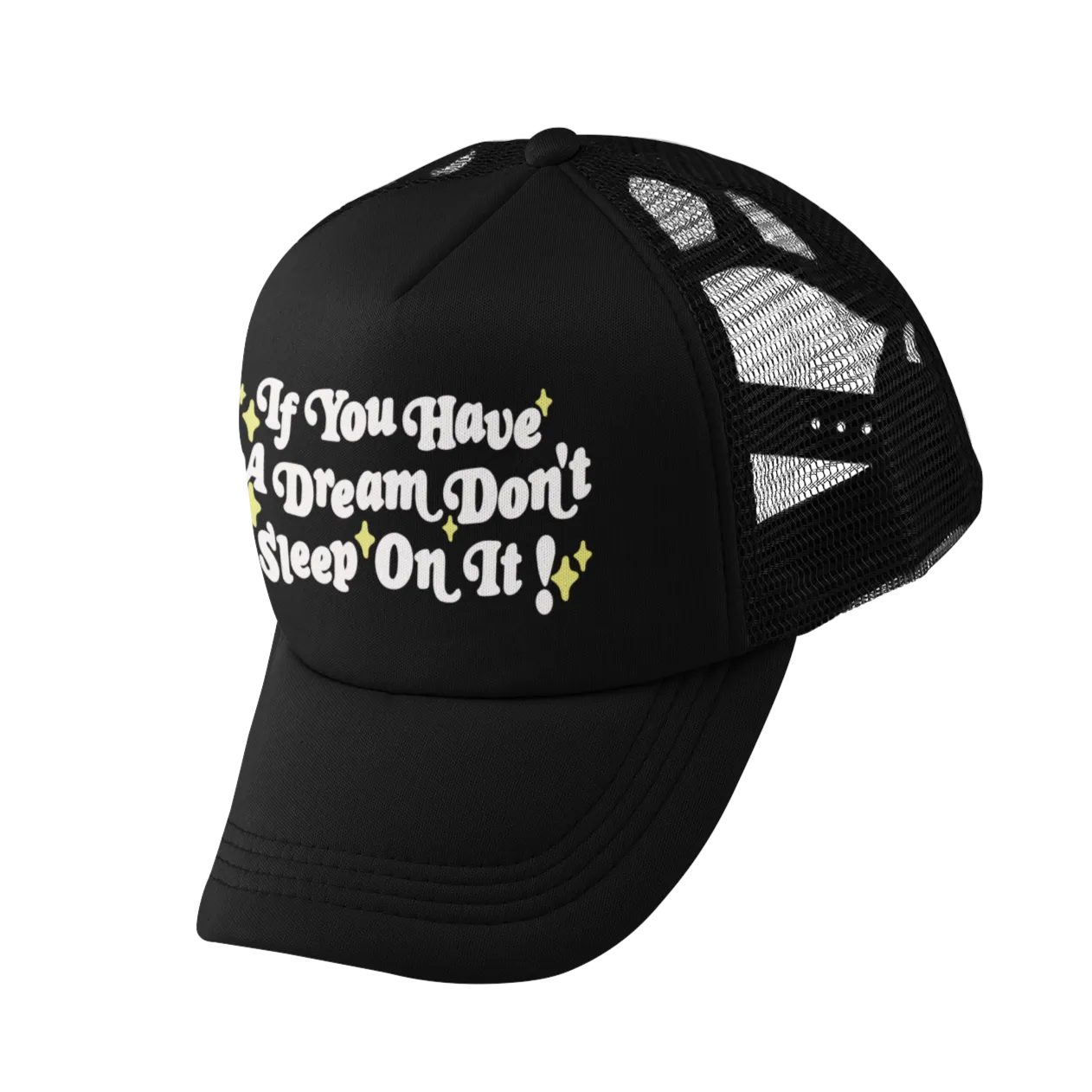 Dream Trucker Hat - Black