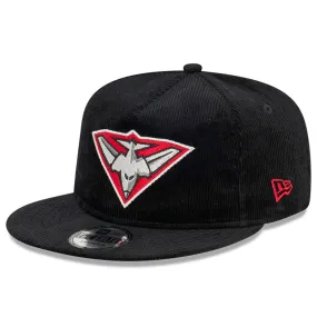 Essendon Bombers Official Team Colours Corduroy The Golfer Snapback AFL by New Era