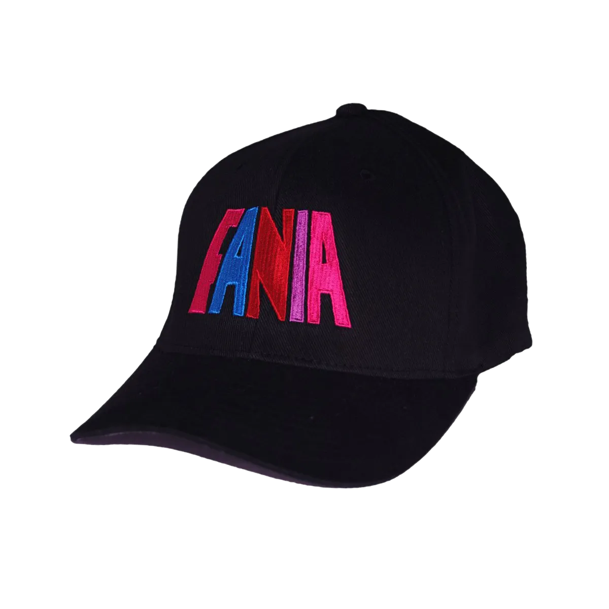 Fania Logo Old School Baseball Hat (Black)