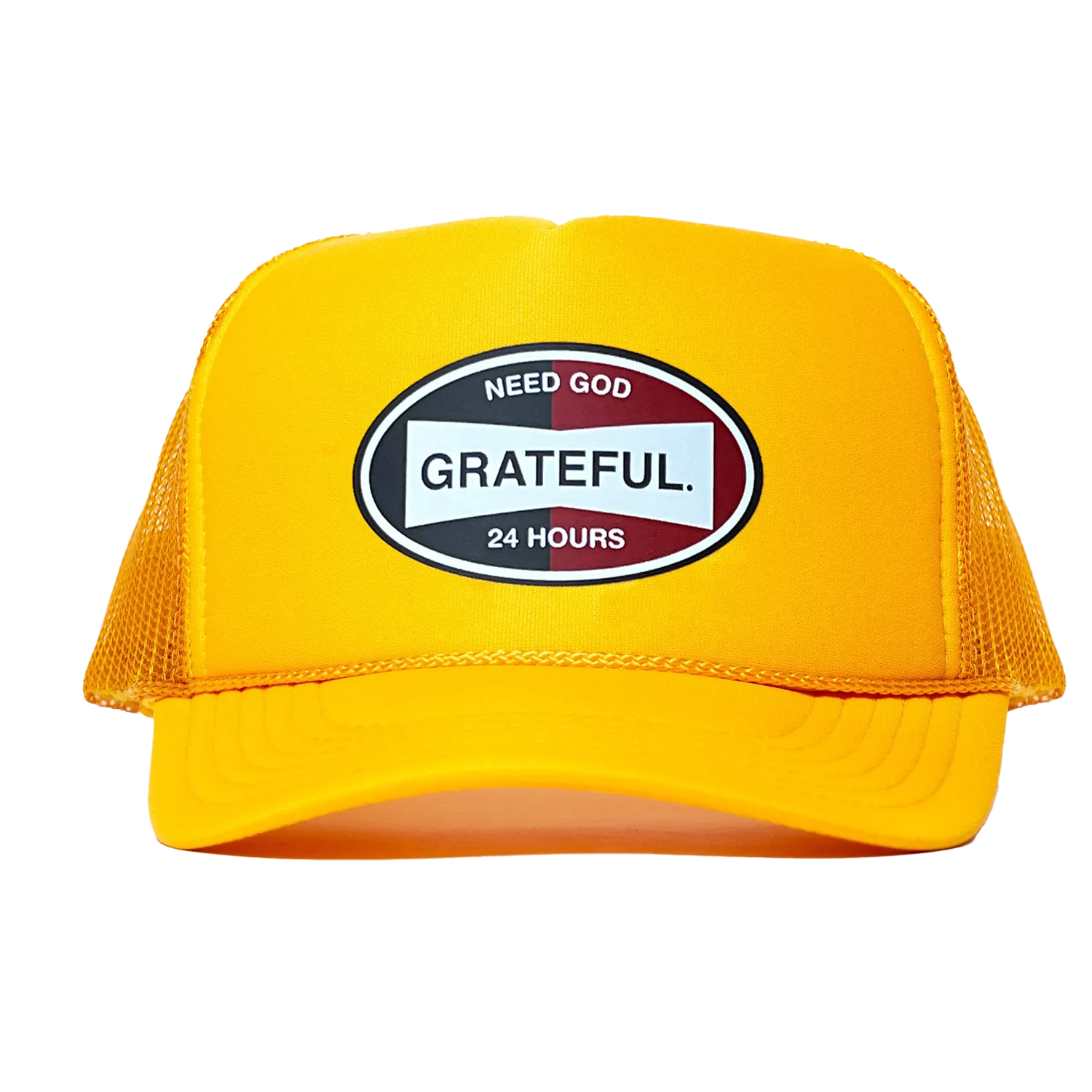 Fill It Up Trucker Hat- Gold