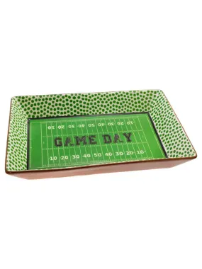 Football Dolomite Platter