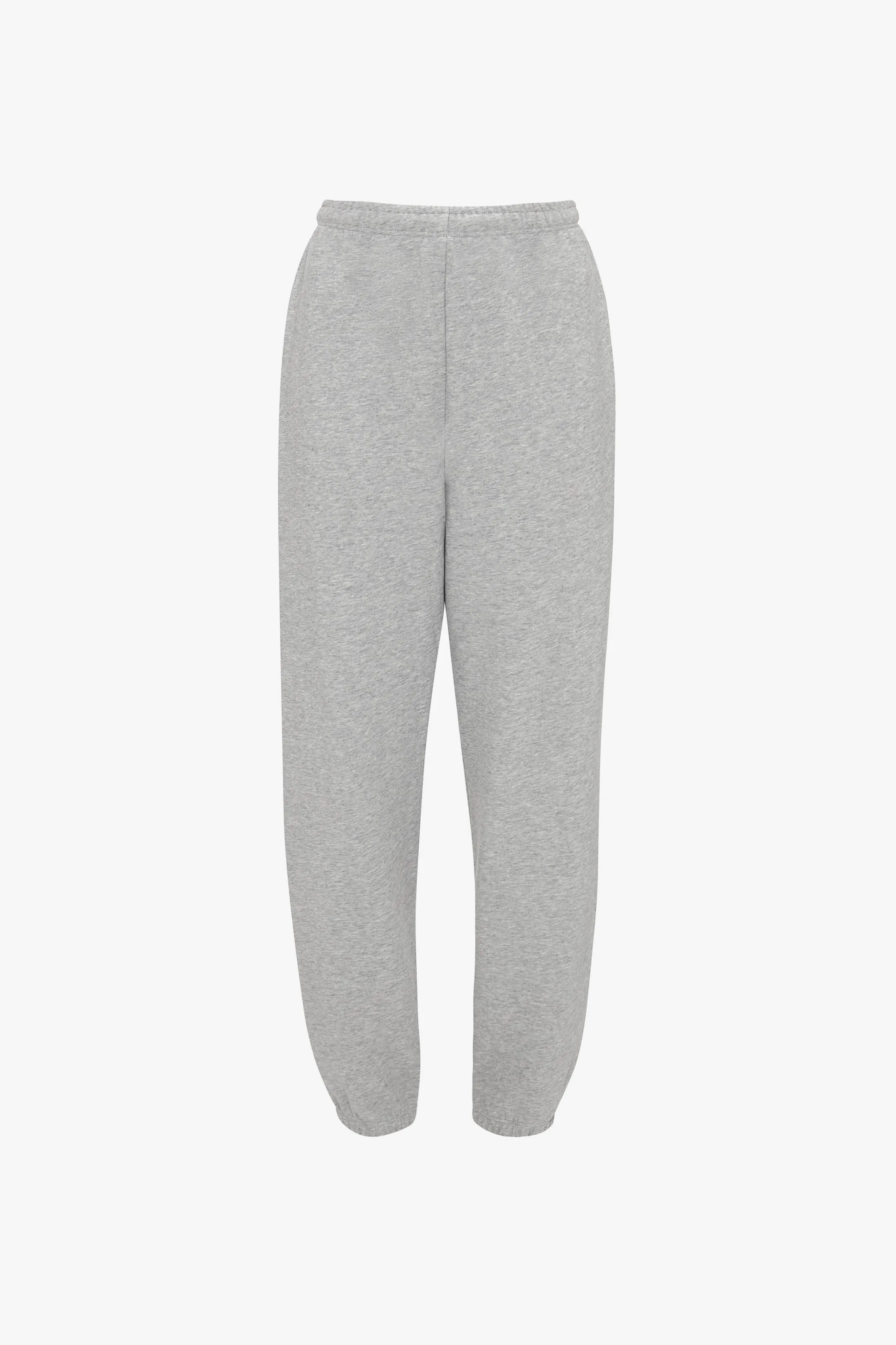 Football Joggers In Grey Marl