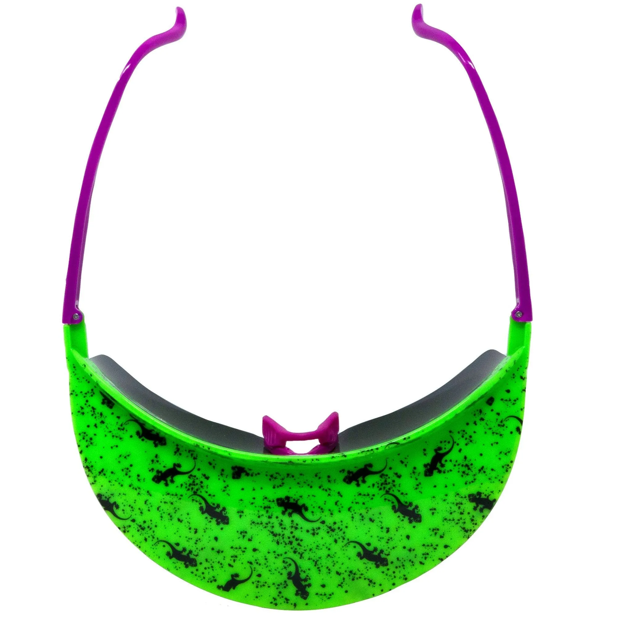 Gecko Visor Shades Neon Green