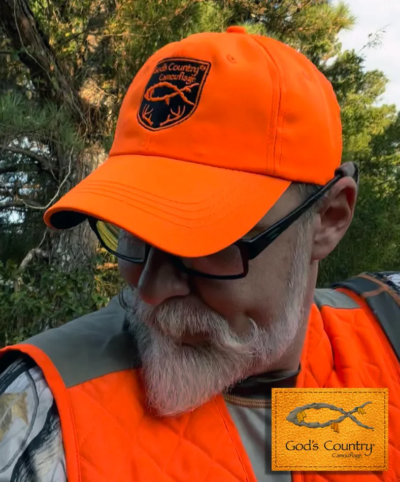 God's Country Blaze Orange Unstructured Hat