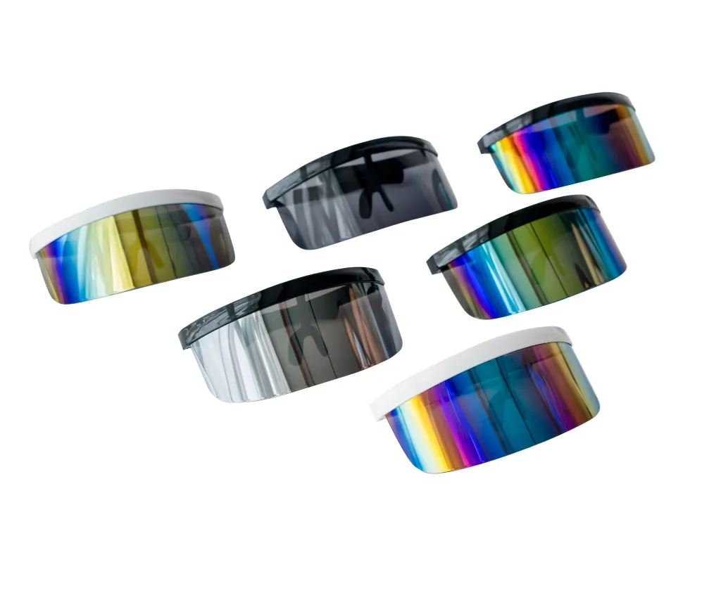 Grey  Sun Visor Shades (Orion Black) Black