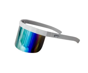 Grey  Sun Visor Shades (Orion Nebula) White