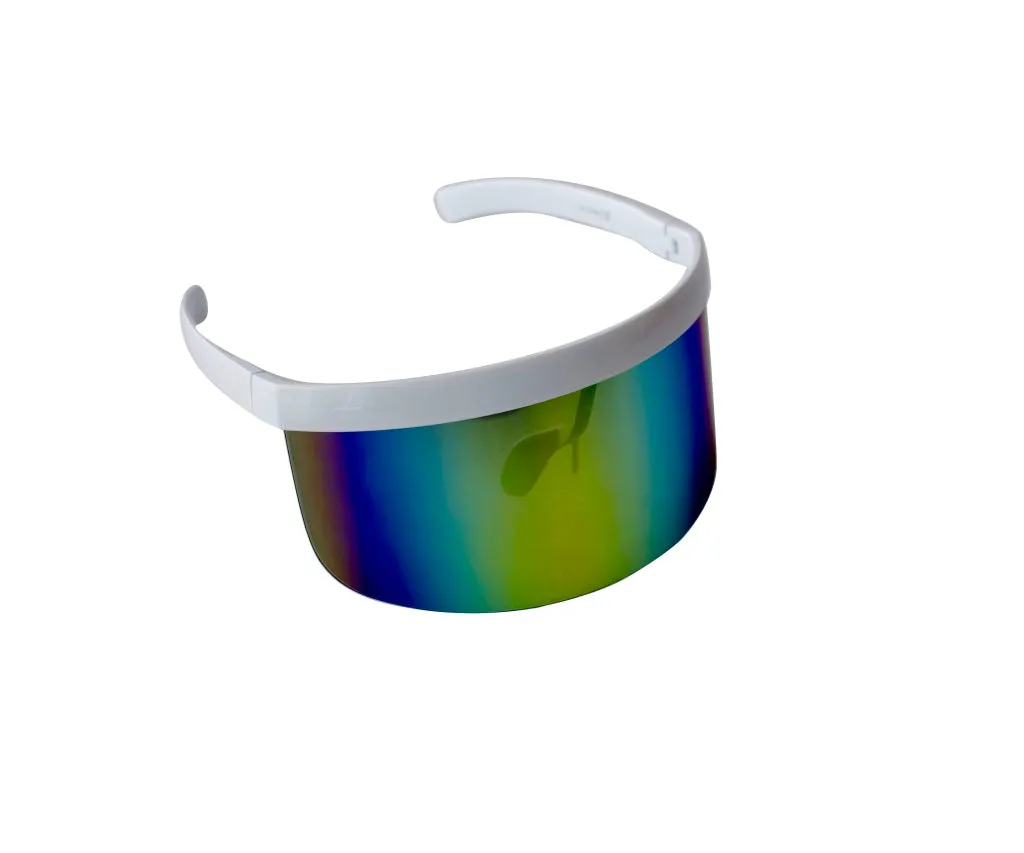 Grey  Sun Visor Shades (Orion Nebula) White