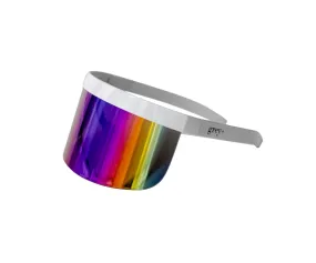 Grey   Sun Visor Shades (Orion Rainbow) White