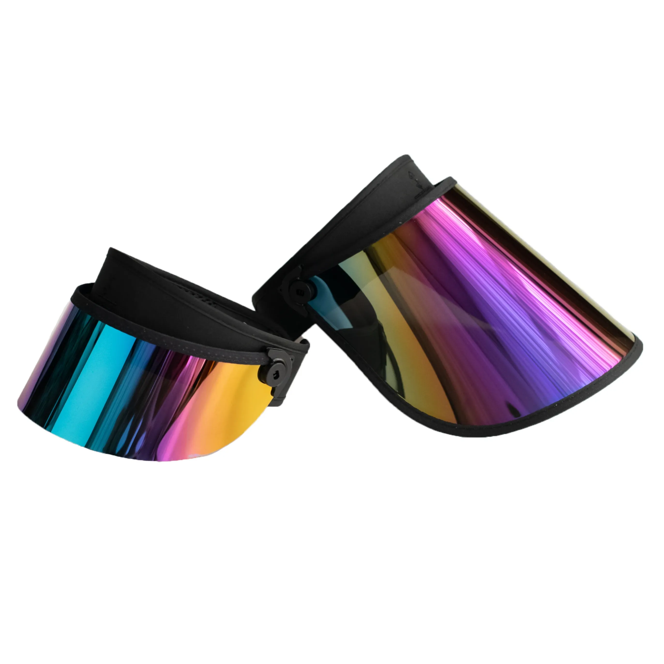 Grey  UV Protect Sun Visor (Full Rainbow)