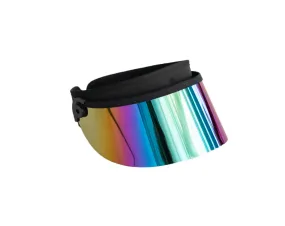 Grey  UV Protect Sun Visor (Half Rainbow)