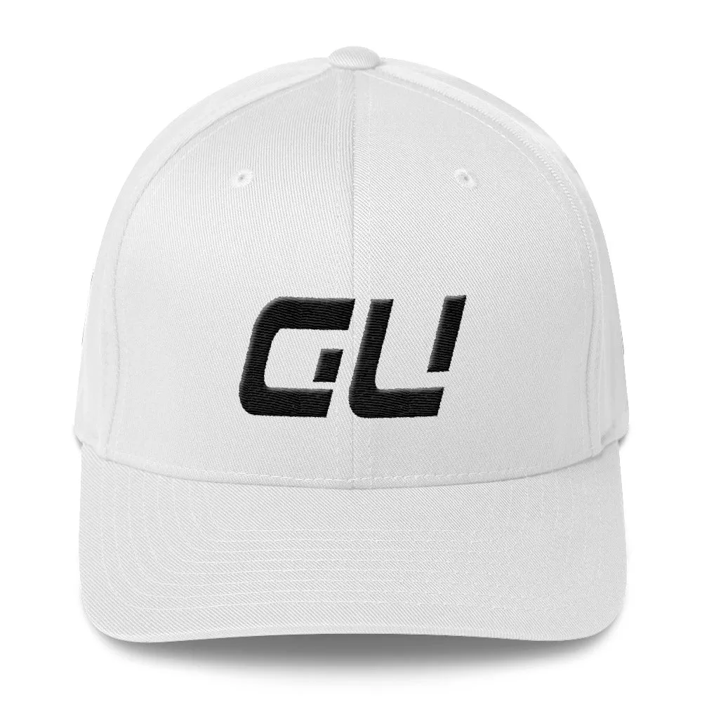 Guam - Structured Twill Cap - Black Embroidery - GU - Many Hat Color Options Available