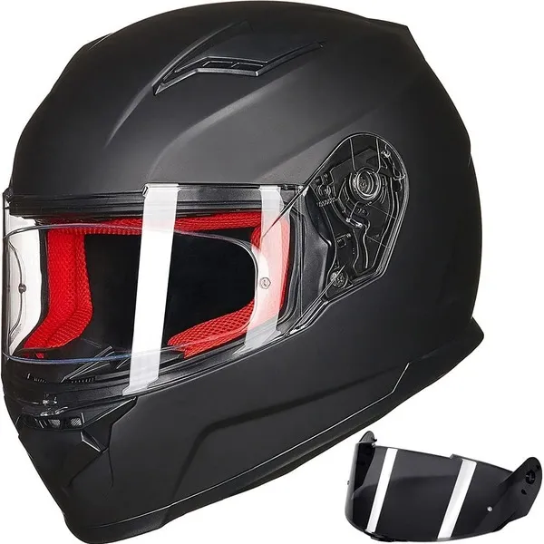 ILM Full Face Motorcycle Helmet Model 817