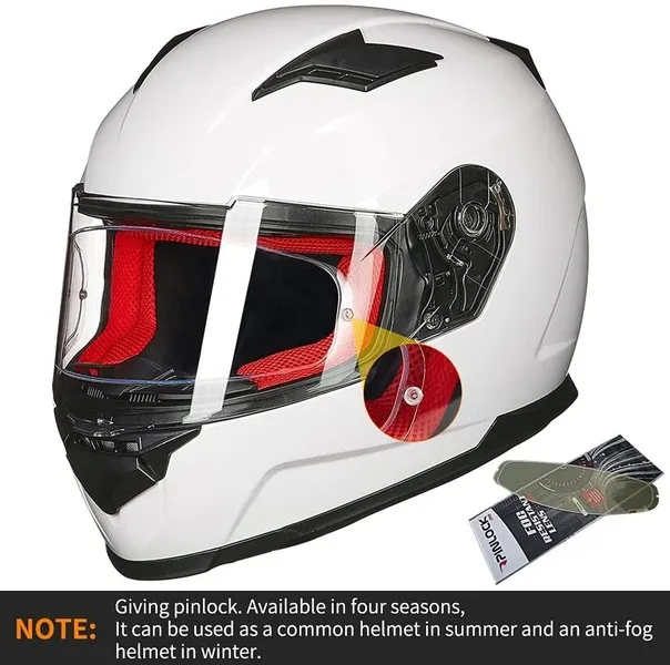 ILM Full Face Motorcycle Helmet Model 817