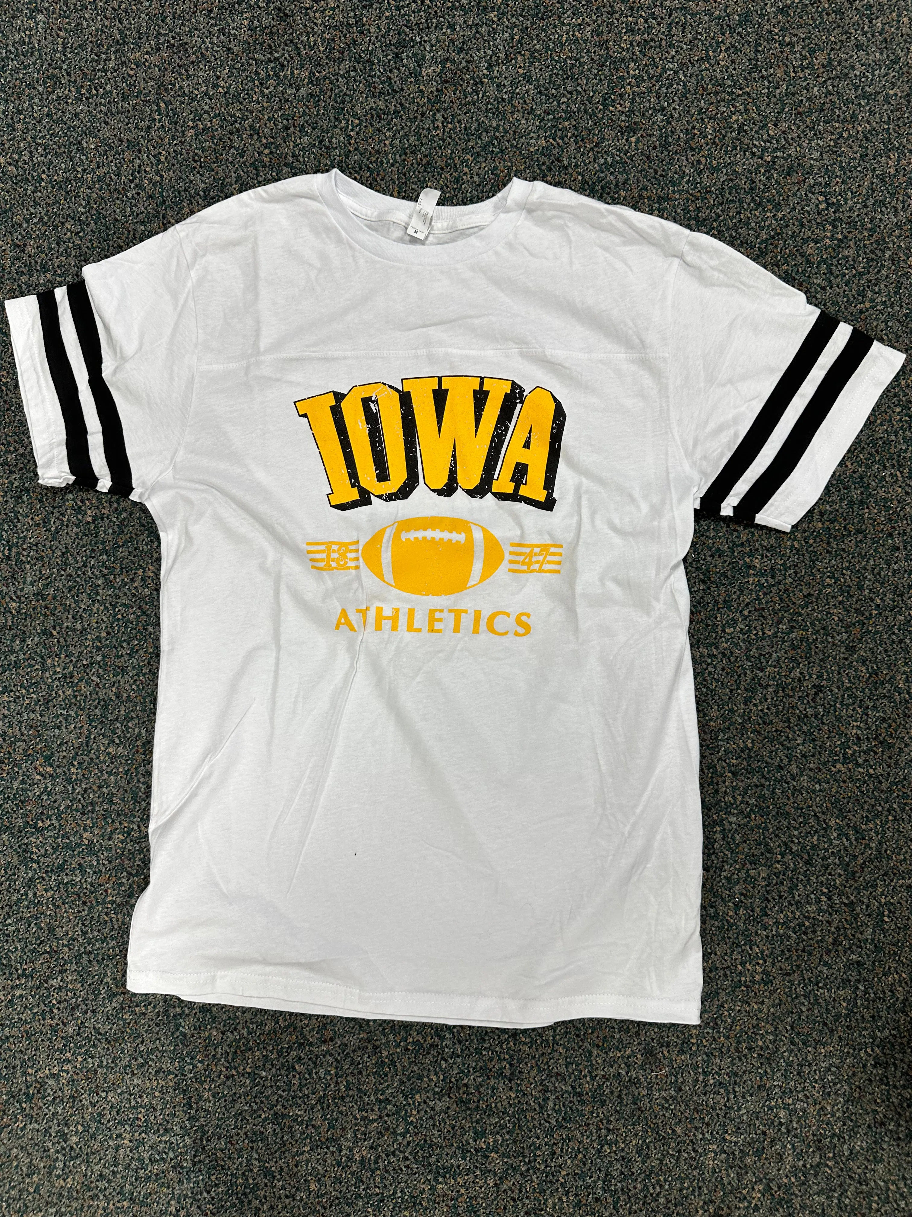 Iowa Retro Football Tee