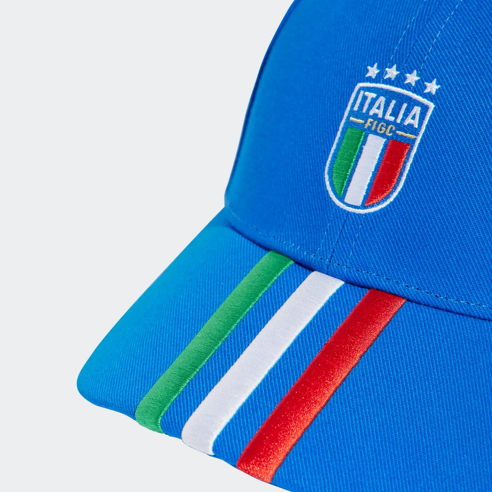 Italy National FIGC 2024/25 Cap HAT Football Off Blue/White (Soccer) by Adidas