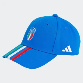 Italy National FIGC 2024/25 Cap HAT Football Off Blue/White (Soccer) by Adidas