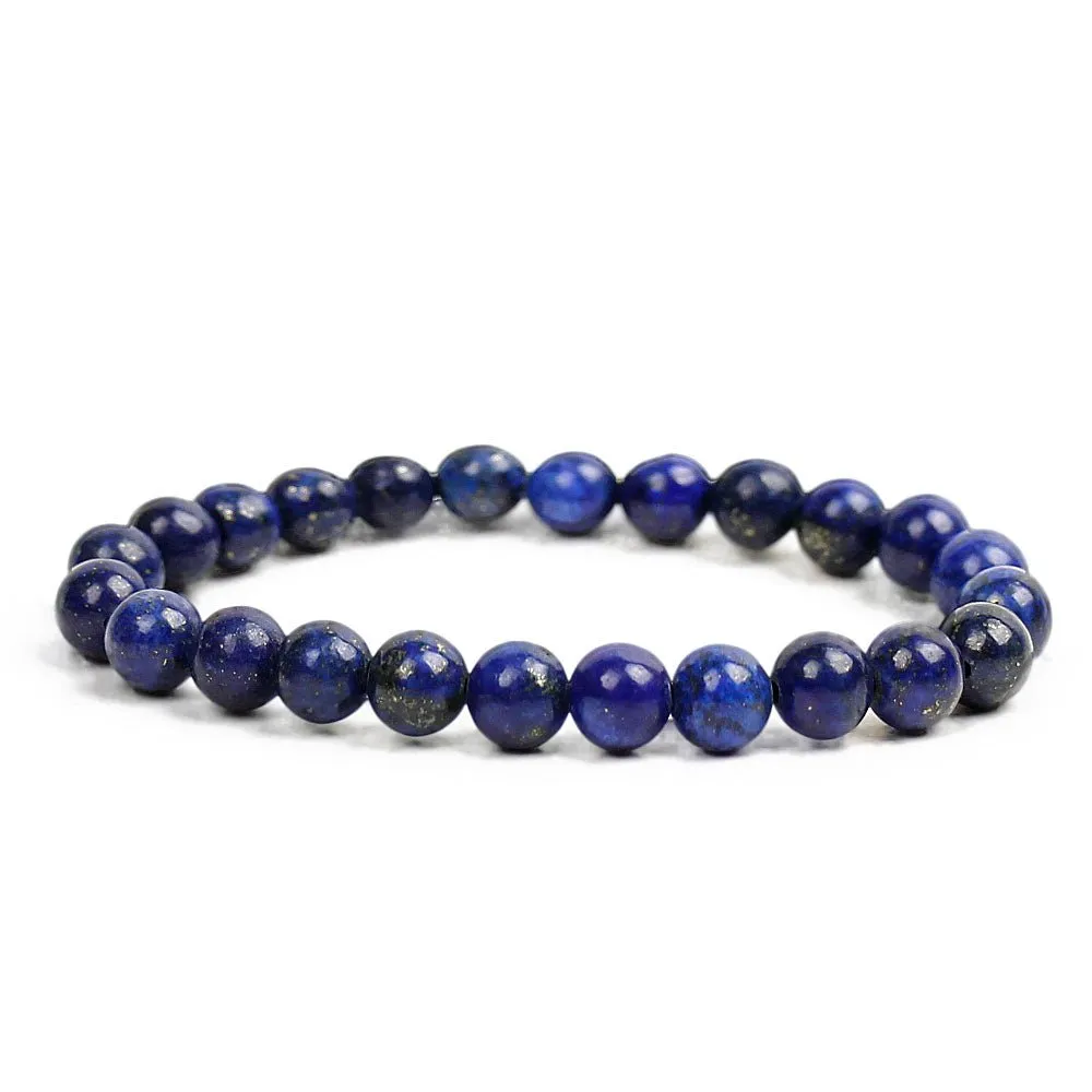 Lapis Lazuli Gemstone Power Bracelet 8mm