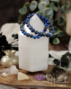 Lapis Lazuli Gemstone Power Bracelet 8mm