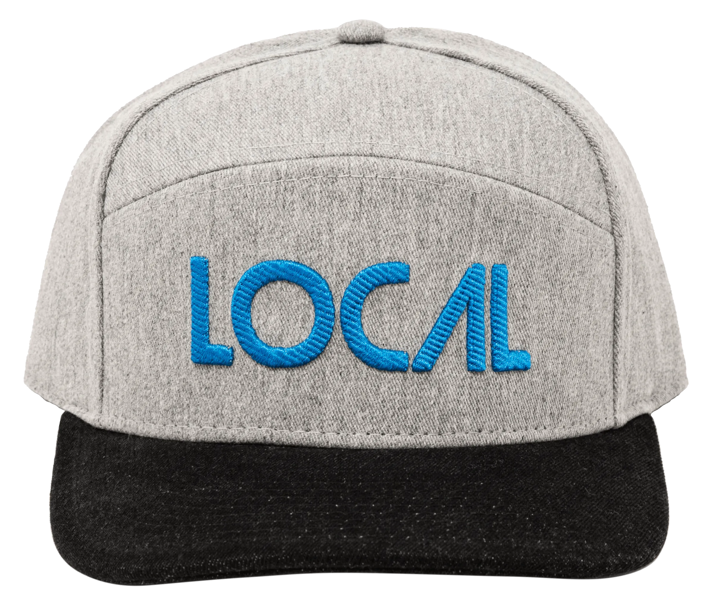 LOCAL Working Man's Snapback Hat / Grey