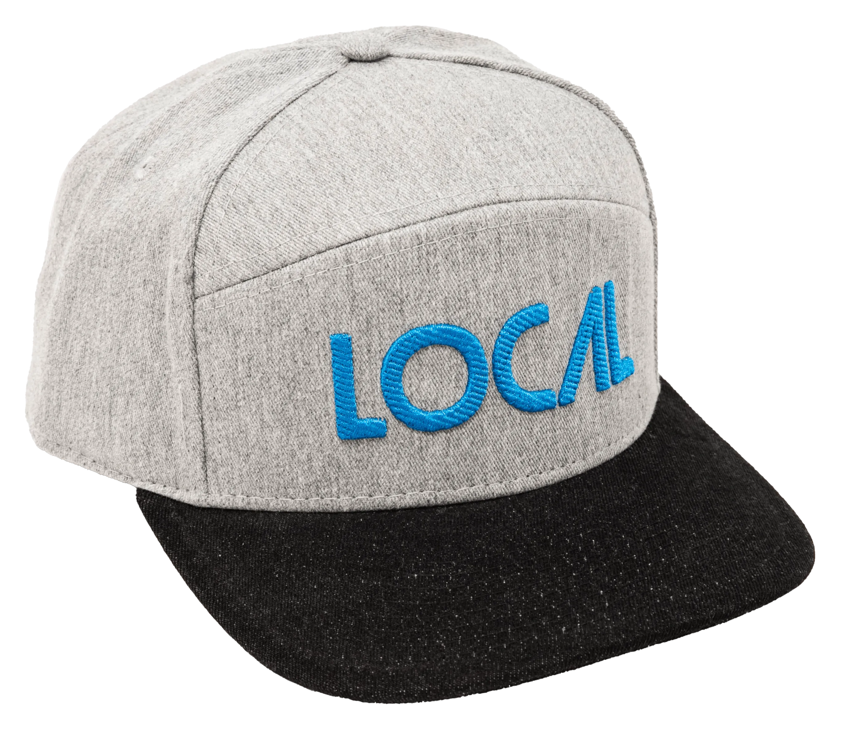 LOCAL Working Man's Snapback Hat / Grey