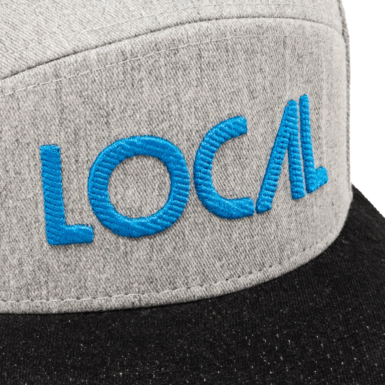 LOCAL Working Man's Snapback Hat / Grey