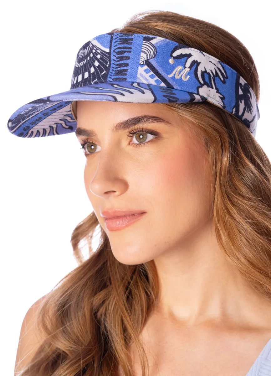 Maaji Eclectic Ocean Sunny Visor