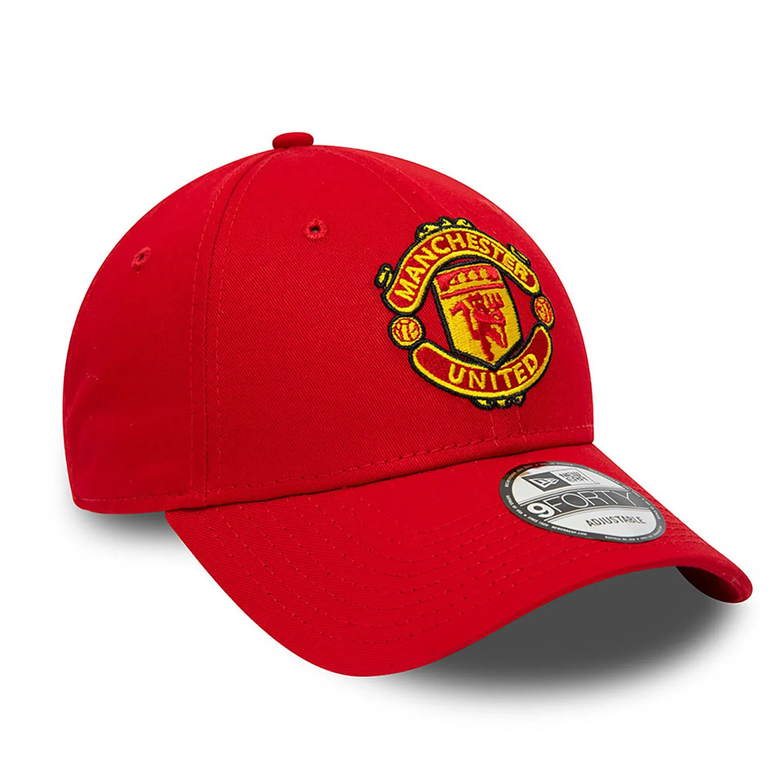 Manchester United Kids Red 9Forty Cap Cloth Strap Adjustable Football (Soccer) By New Era