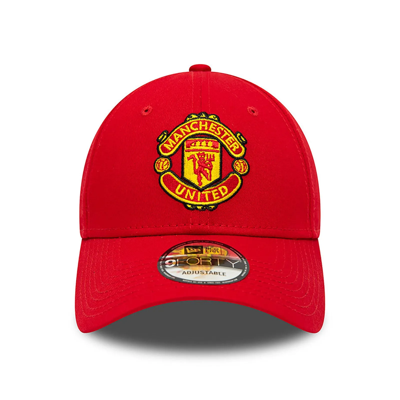 Manchester United Kids Red 9Forty Cap Cloth Strap Adjustable Football (Soccer) By New Era