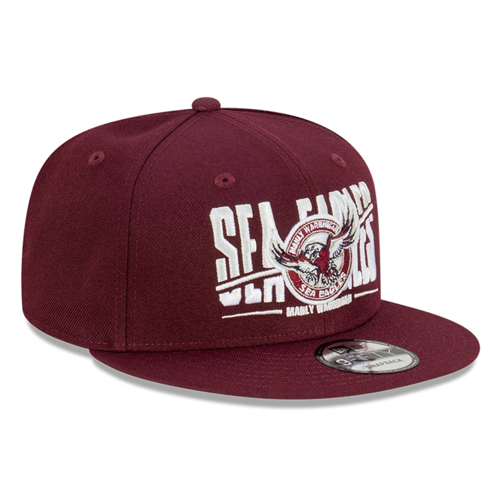 Manly Sea Eagles 9FIFTY Sliced Official Team Colours Cap Snapback by New Era