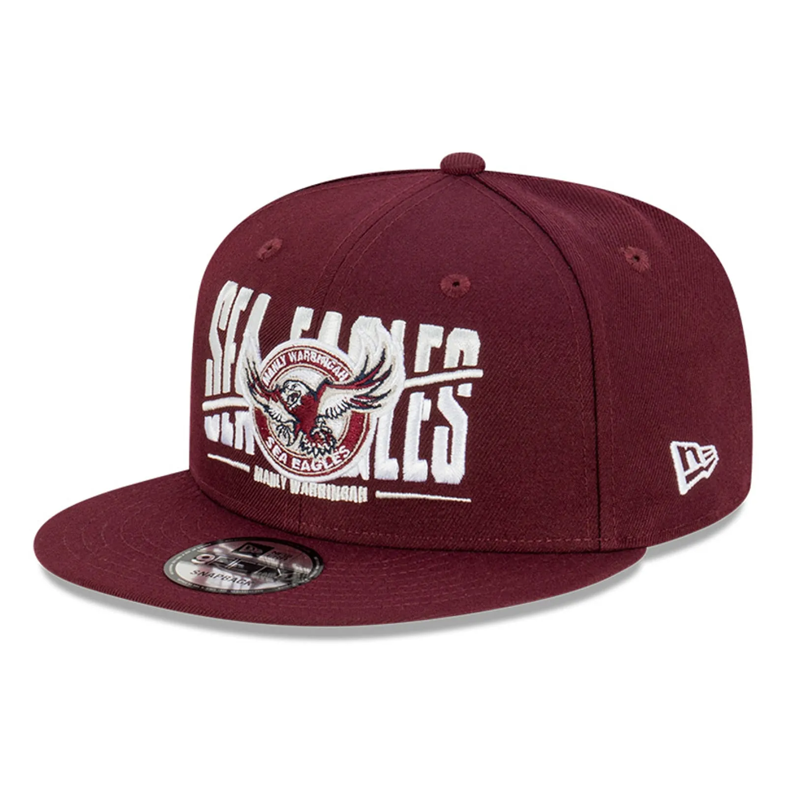 Manly Sea Eagles 9FIFTY Sliced Official Team Colours Cap Snapback by New Era