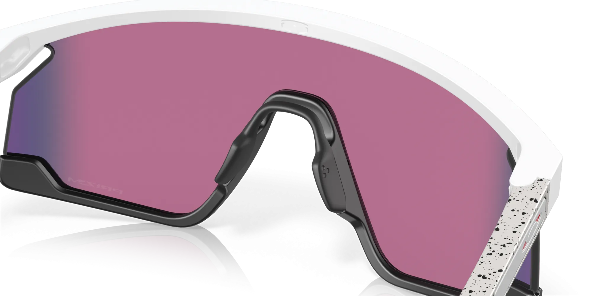 Oakley BXTR Prizm Road Lenses - Matte White Frame