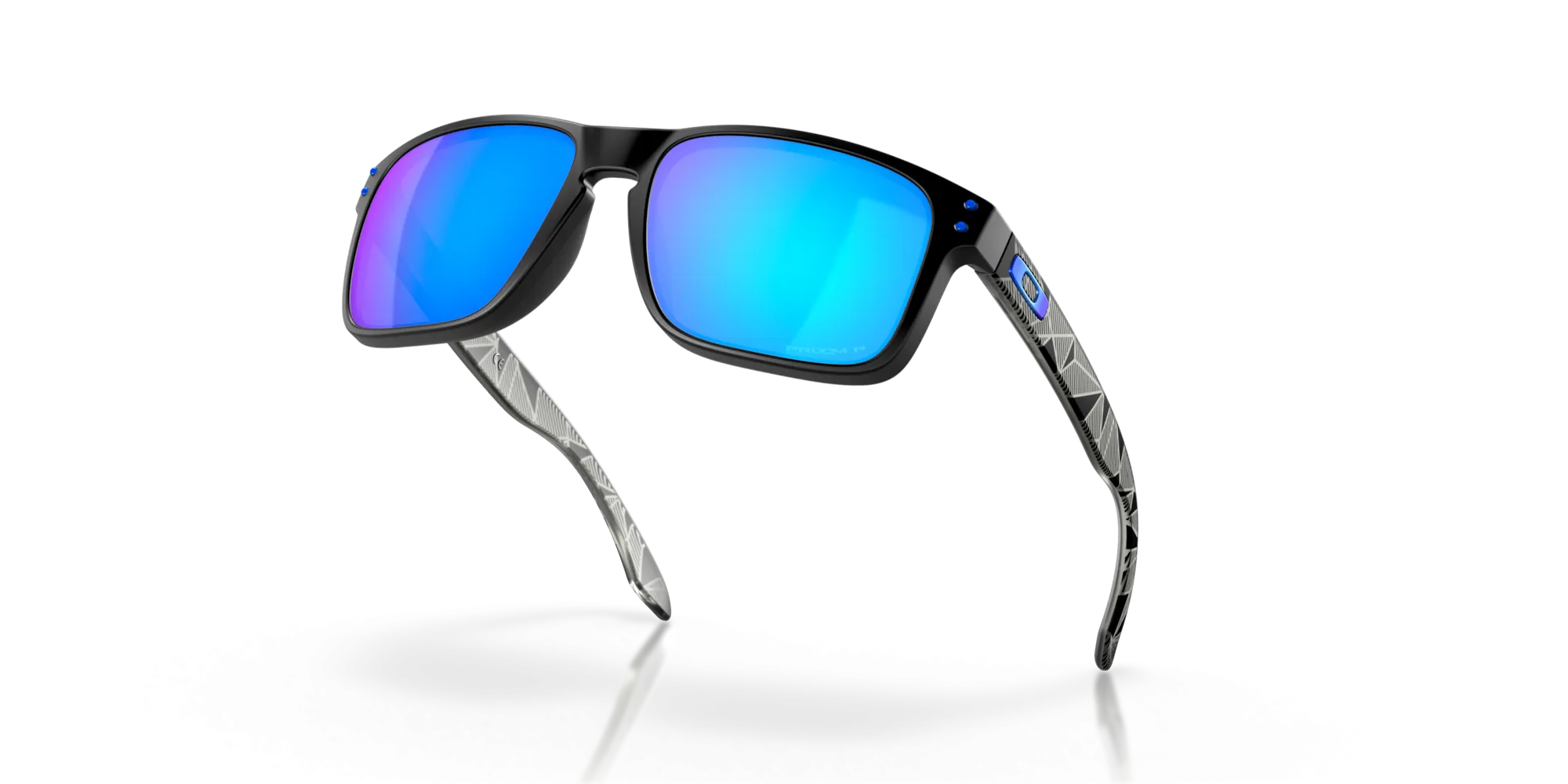 Oakley Holbrook Prizm Sapphire Polarized Lenses Matte Black Frame