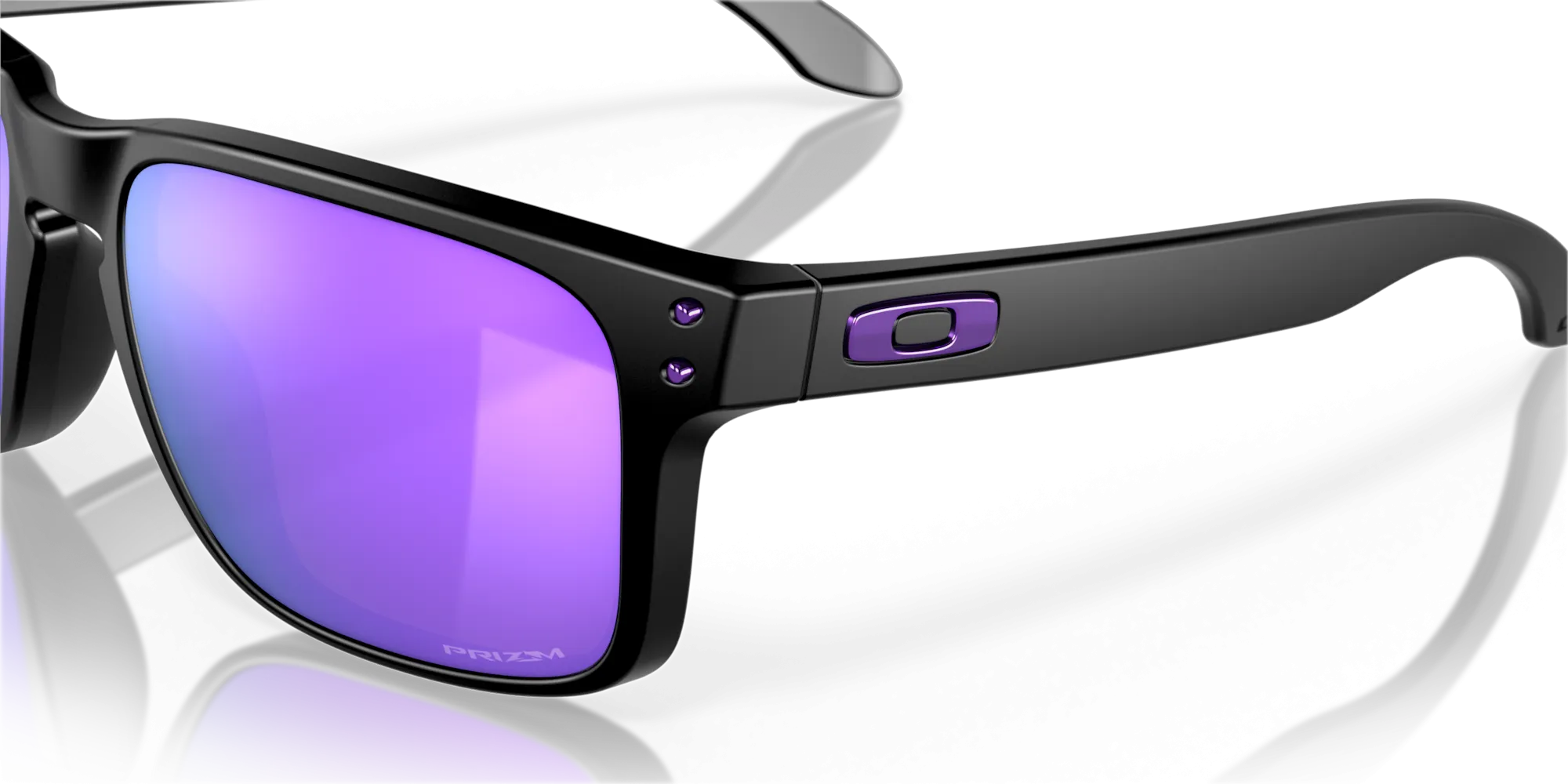 Oakley Holbrook Prizm Violet Lenses Matte Black Frame