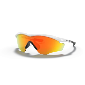 Oakley M2 Frame XL Fire Iridium Lenses Polished White Frame