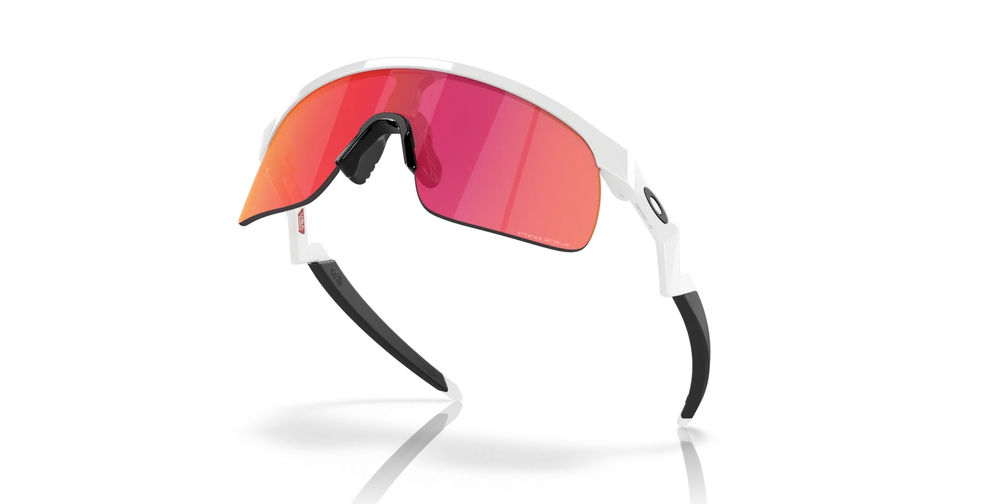 Oakley Resistor Prizm Field Lenses Polished White Frame - (Youth Fit)