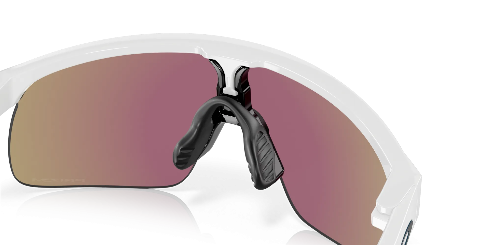 Oakley Resistor Prizm Sapphire Lenses Polished White Frame - (Youth Fit)