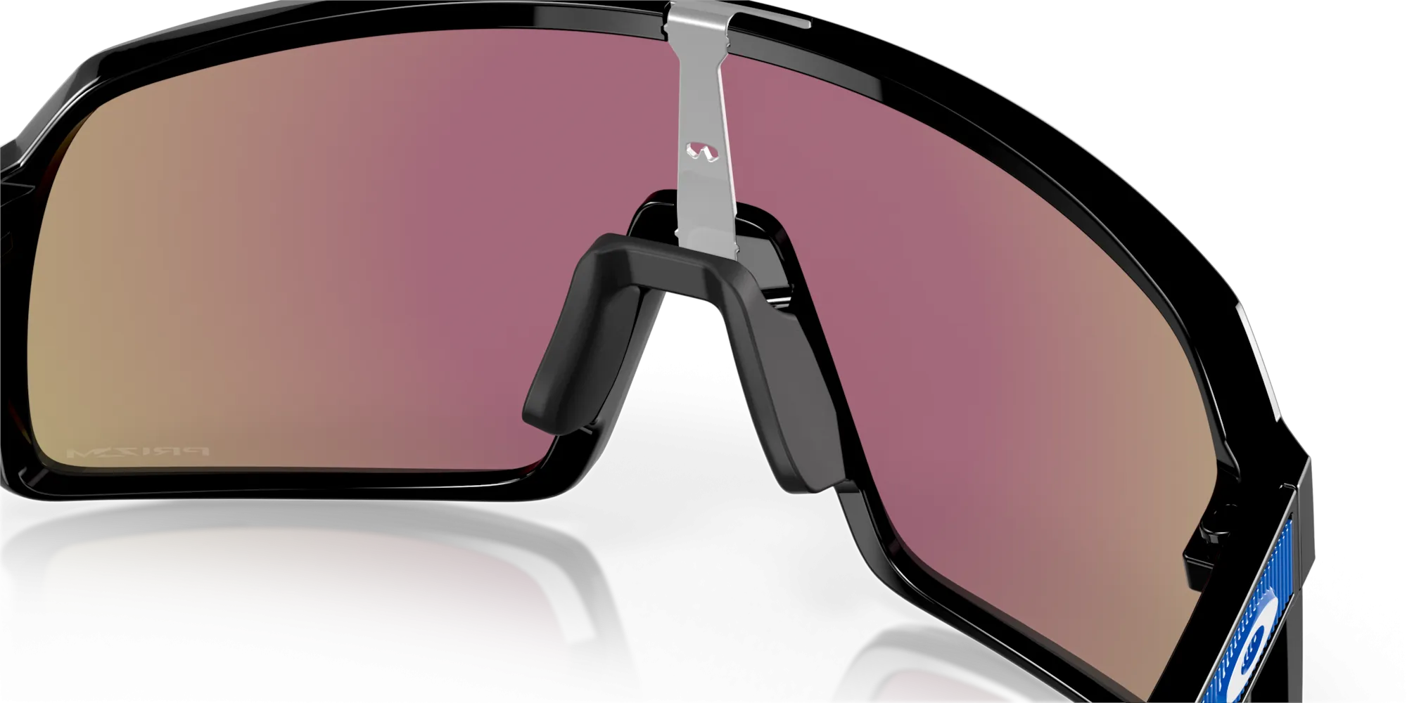 Oakley Sutro Prizm Sapphire Lenses Polished Black Frame