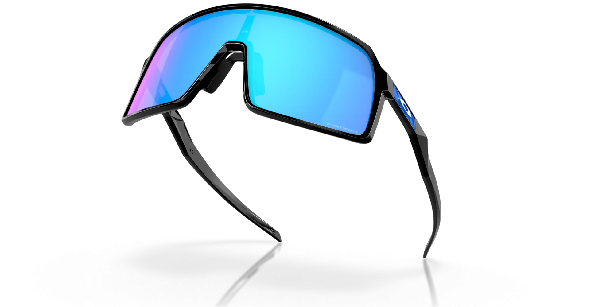 Oakley Sutro Prizm Sapphire Lenses Polished Black Frame