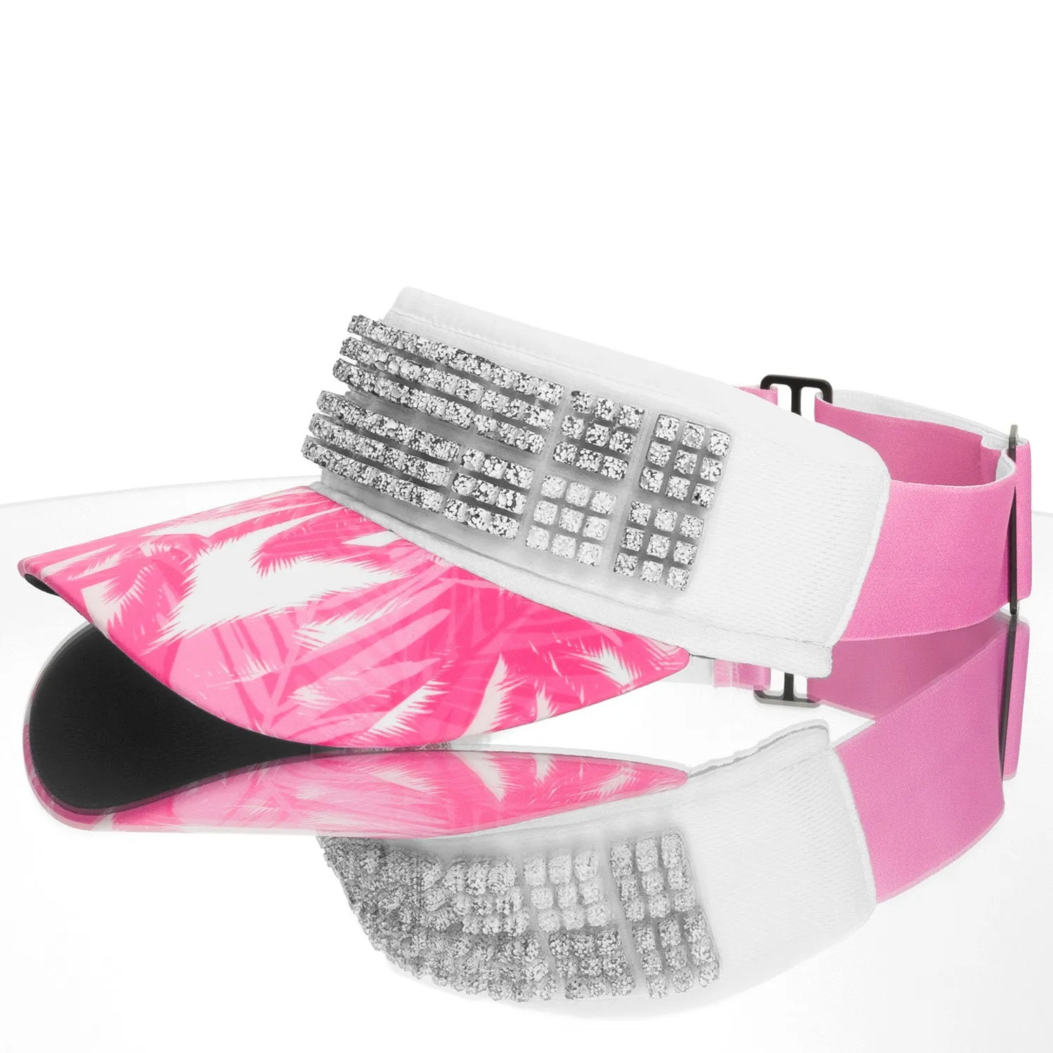 OMIUS by Headsweats Pink Palms Visor   Cubes Bundle