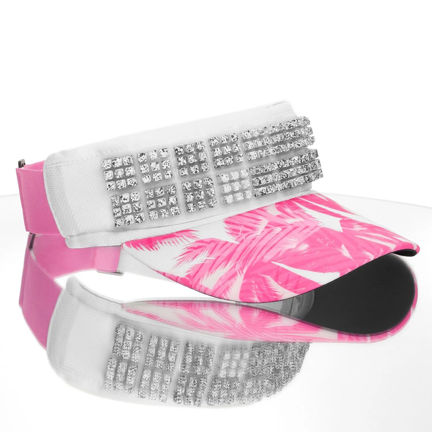 OMIUS by Headsweats Pink Palms Visor   Cubes Bundle