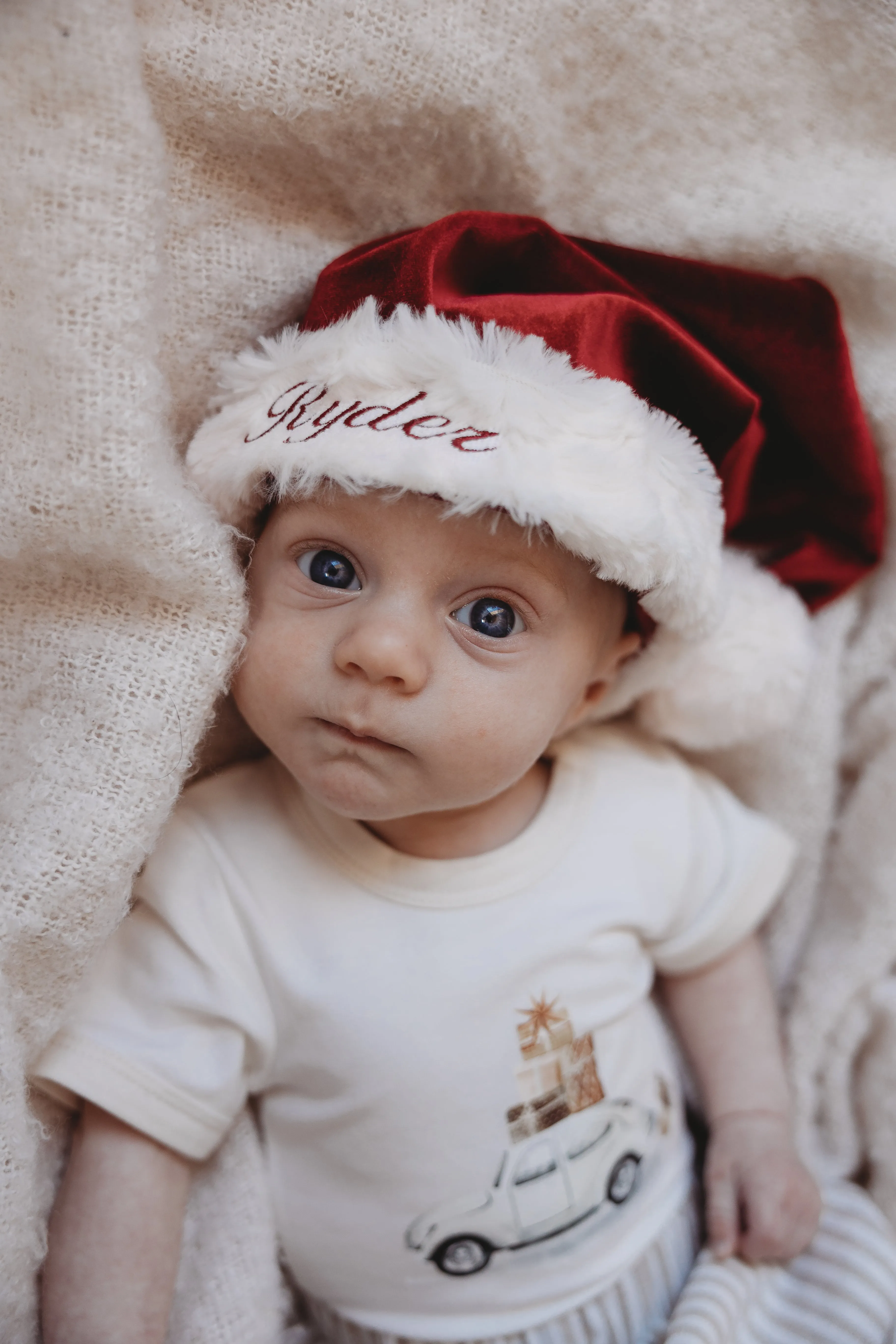 Personalised Luxe Family Santa Hats