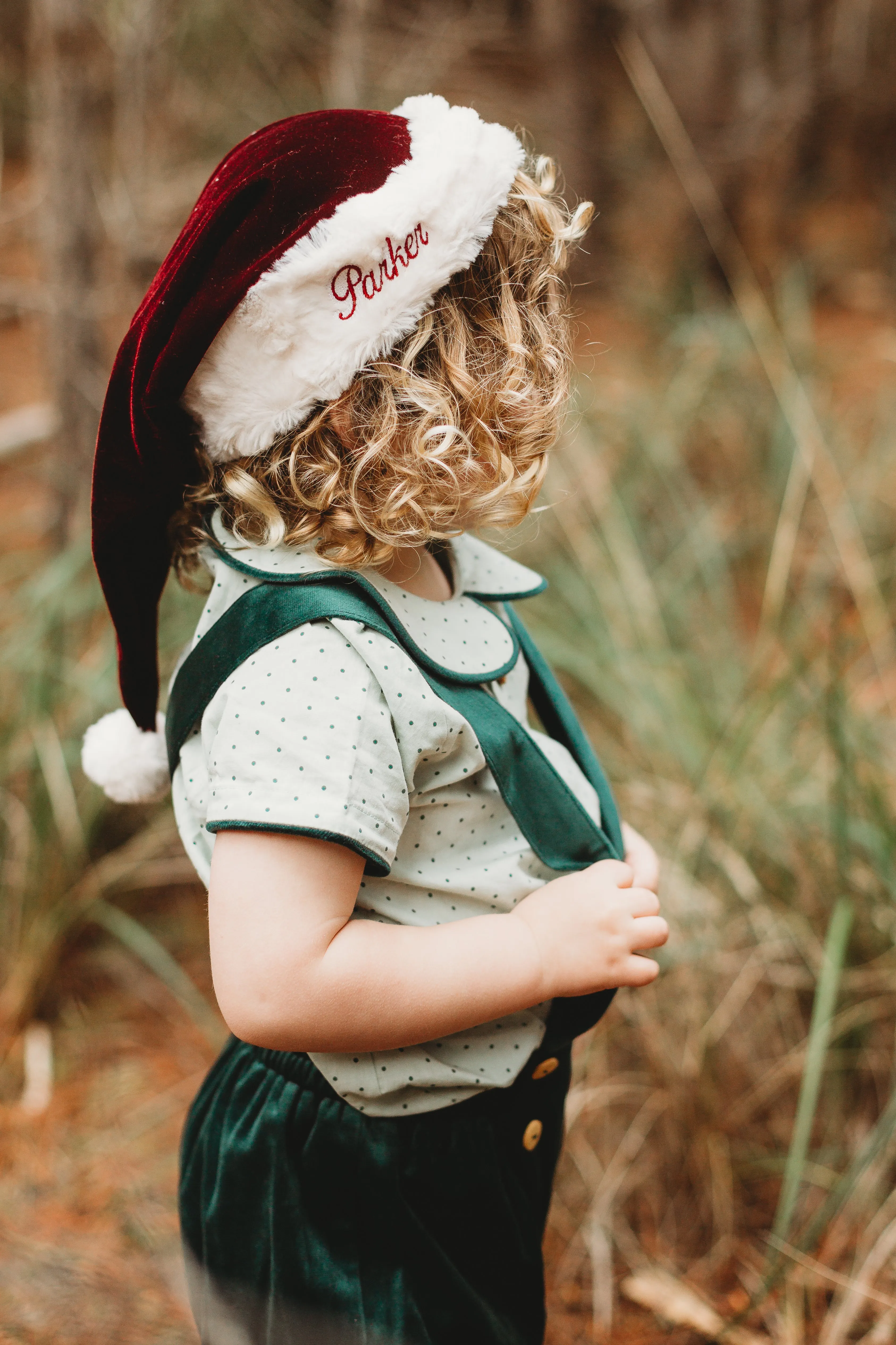 Personalised Luxe Family Santa Hats