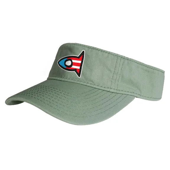 PR Flag Visor (in 4 colors)