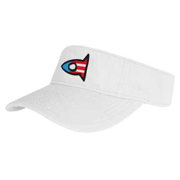 PR Flag Visor (in 4 colors)