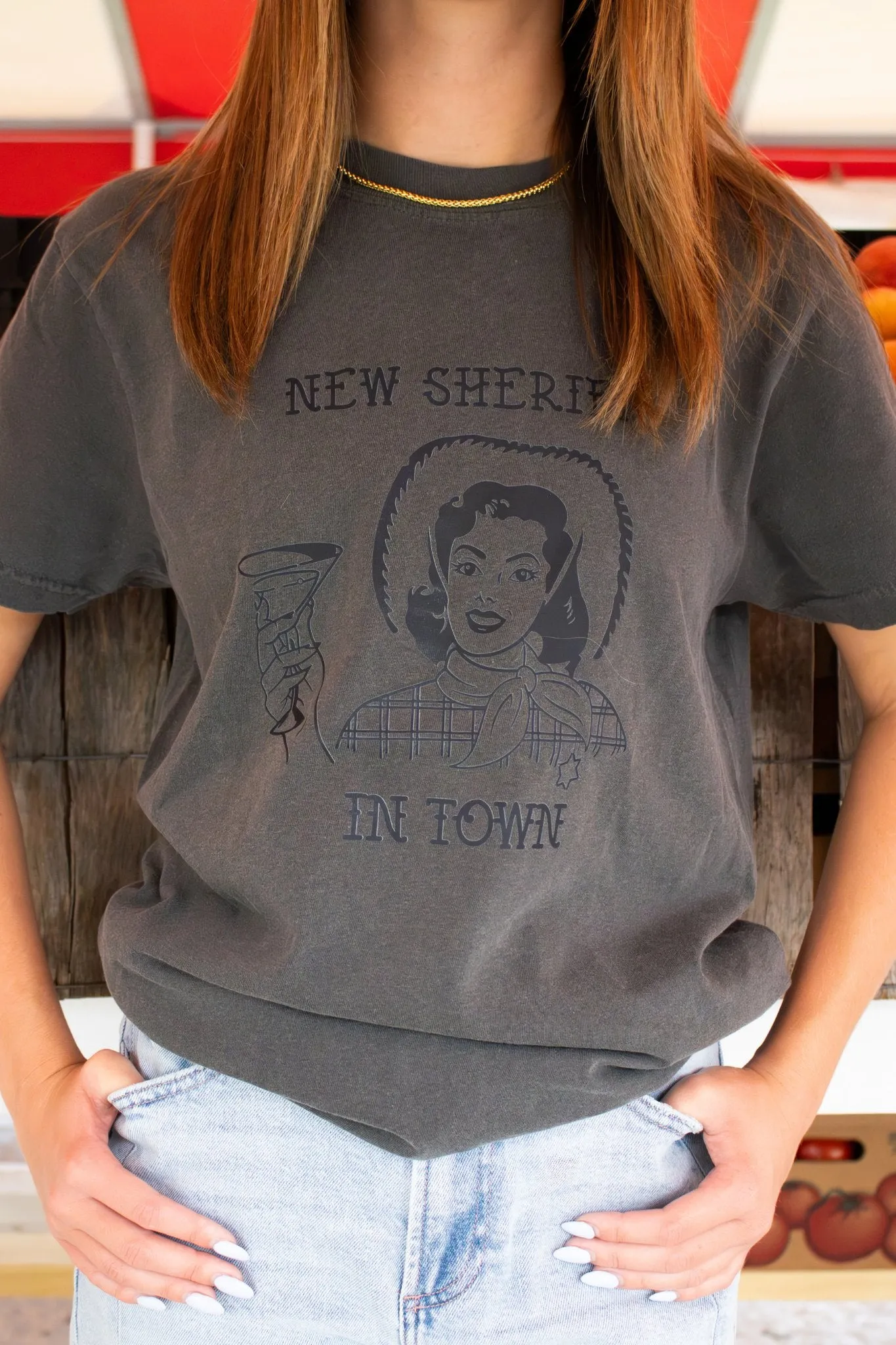 "New Sheriff in Town" Tee