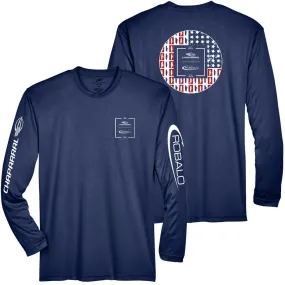 RBS145 Dual Branded Long Sleeve Performance Tee