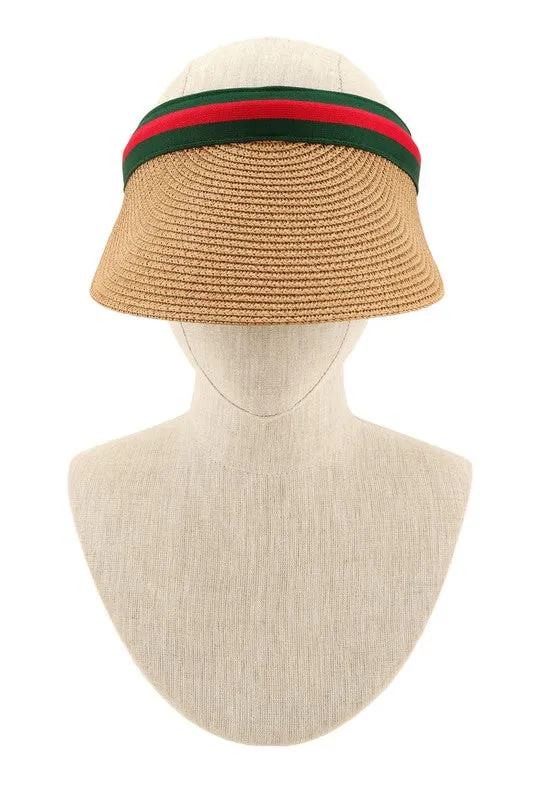 Red and Green Fashion Visor