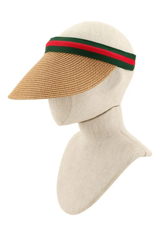 Red and Green Fashion Visor