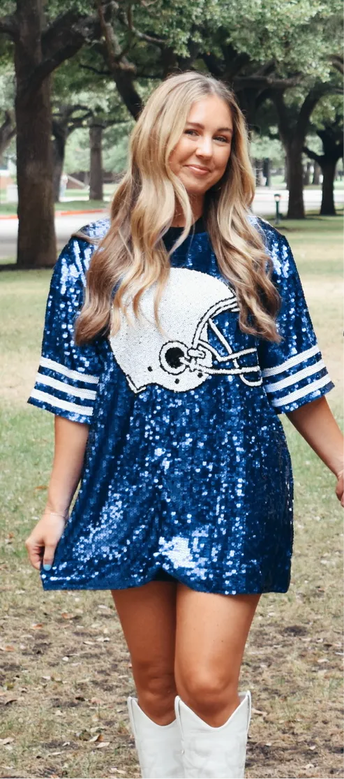 Sequin Football Dress